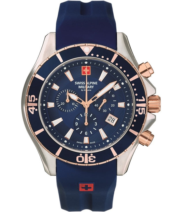 Ρολόι Swiss Alpine Military Nautilus Chrono SAM7040.9855 Quartz - Ανδρικό