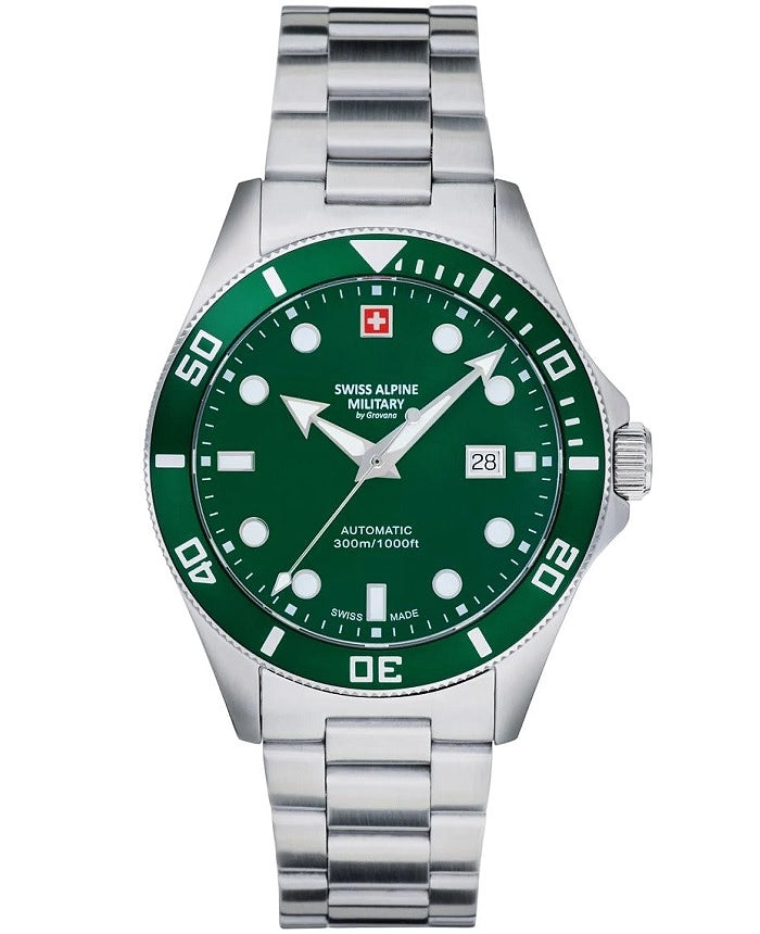 Ρολόι Swiss Alpine Military Deep Sea Diver SAM7095.2134 Automatic - Ανδρικό