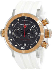 Ρολόι SWISS LEGENT SL-10622SΜ-SR-014-WΗ - Ανδρικό 52mm