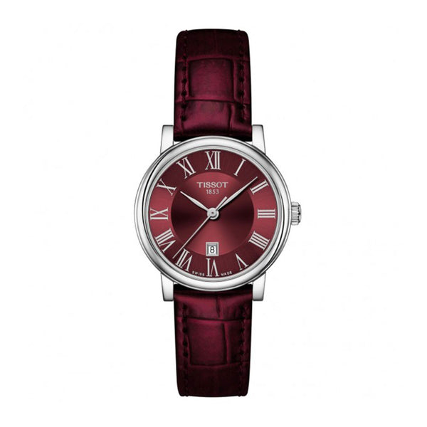 Ρολόι Tissot Carson Premium Red Dial T122.210.16.373.00 Quartz - Γυναικείο