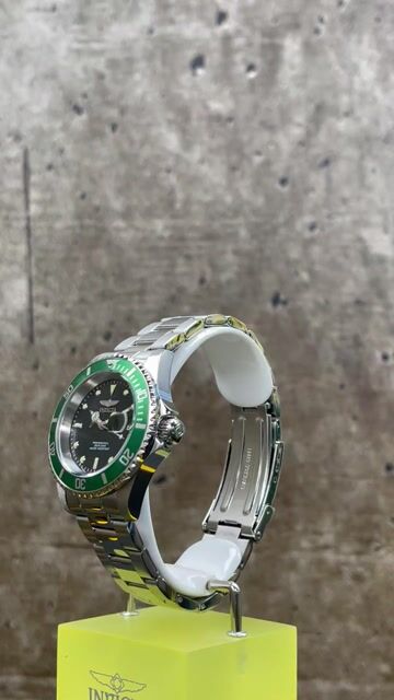 Ρολόι Invicta Pro Diver Date Quartz Black Dial Green Bezel 47353 - Ανδρικό