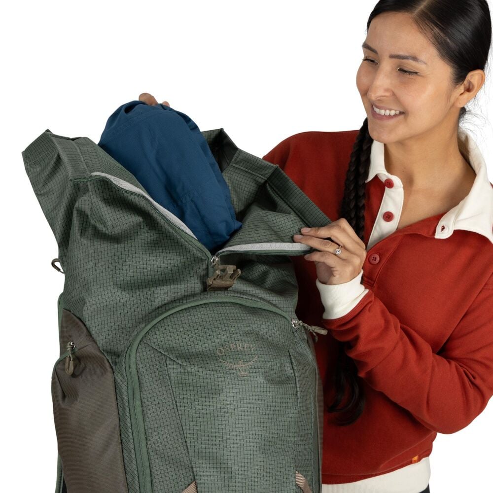 Osprey Σακίδιο Πλάτης Transporter Roll Top Raven Black OS (10006413)