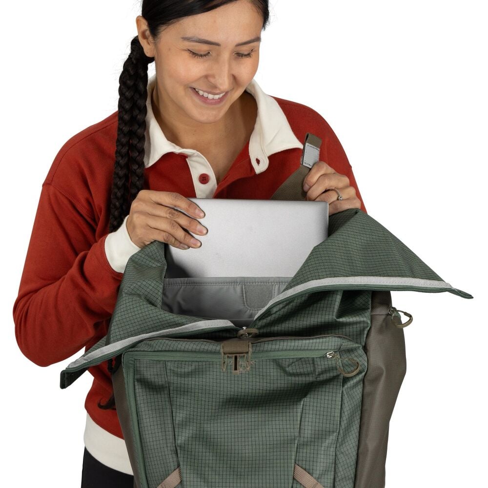 Osprey Σακίδιο Πλάτης Transporter Roll Top Raven Black OS (10006413)