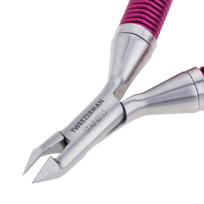 Grip & Snip – Επαγγελματικό Πενσάκι Επωνυχίων με Σπειροειδές Ελατήριο - Tweezerman 3198-R