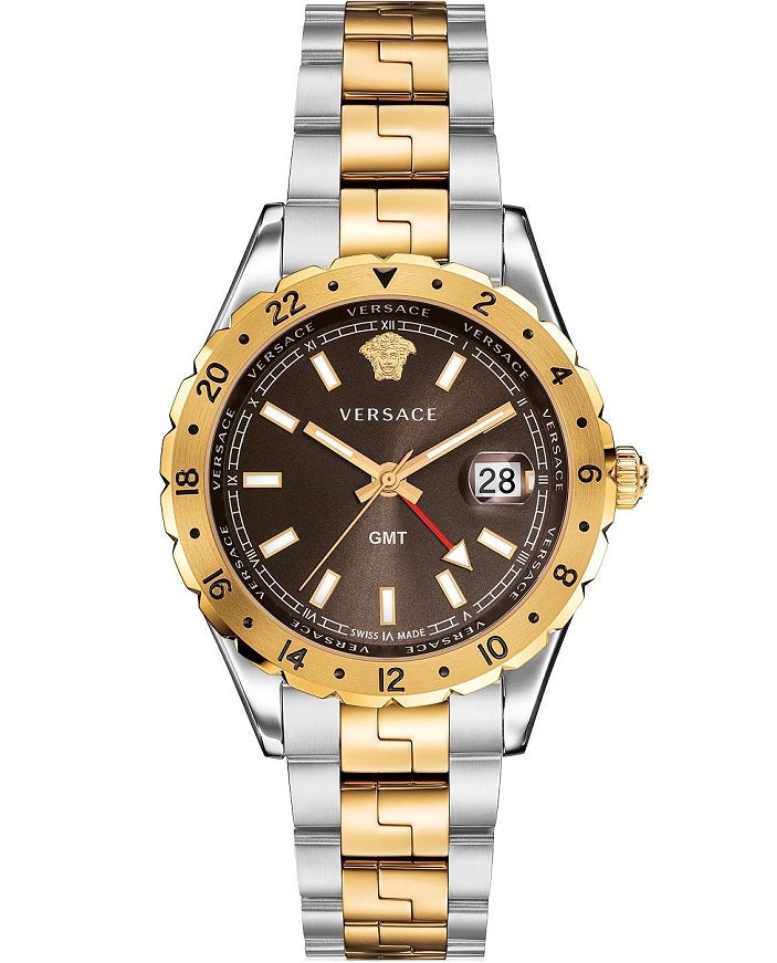 Ρολόι Versace Hellenyium GMT V11040015 Quartz - Ανδρικό