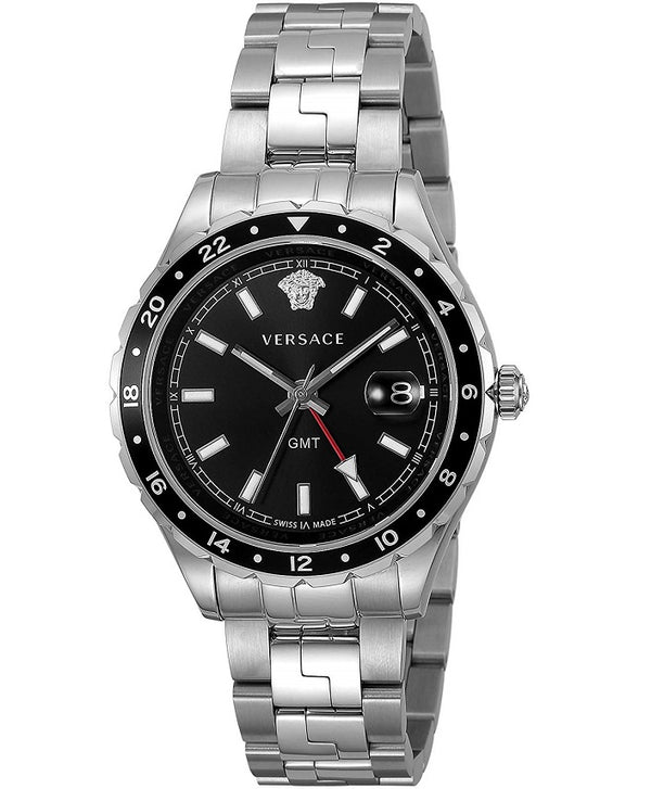 Ρολόι Versace Hellenyium GMT V11100017 Quartz Ανδρικό