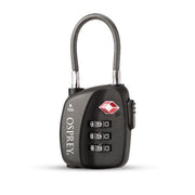 Osprey TSA 3-Dial Cable Lock Black OS (10003969)