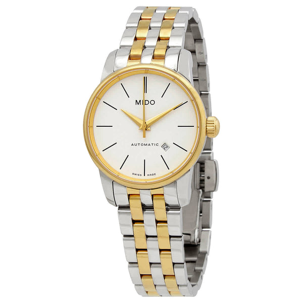 Ρολόι Mido Baroncelli Silver Dial Two-tone M76009761 Automatic - Γυναικείο