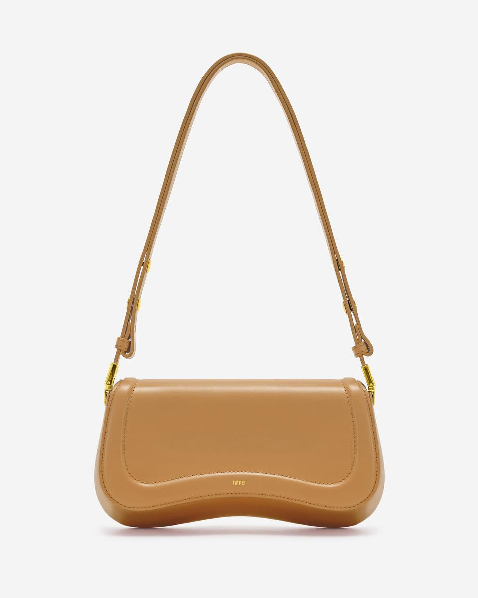 JW PEI Joy Shoulder Bag - Acorn Brown 26.5cm x 14.5cm x 6cm