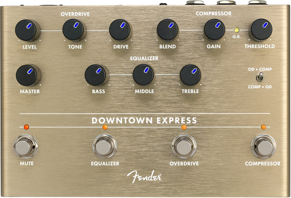 Downtown Express Bass Multi Effect Pedal