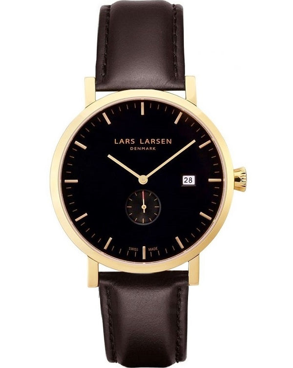 Ρολόι Lars Larsen 131GBLBL Quartz Ανδρικό