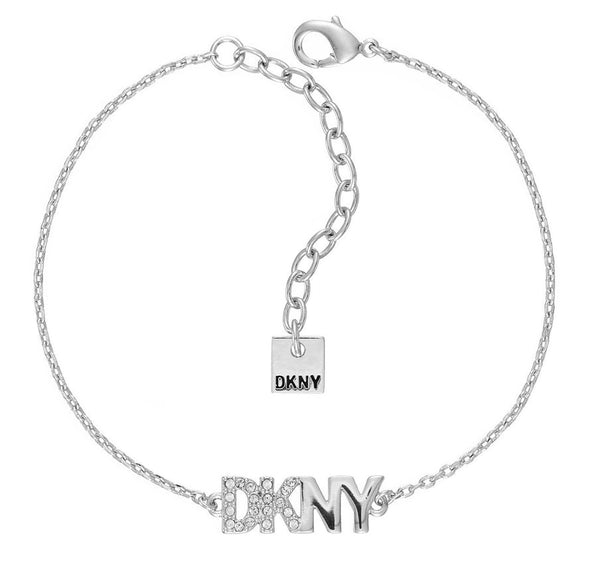 Βραχιόλι DKNY Pave Logo Pendant Bracelet DKNY5553400 - Γυναικείο