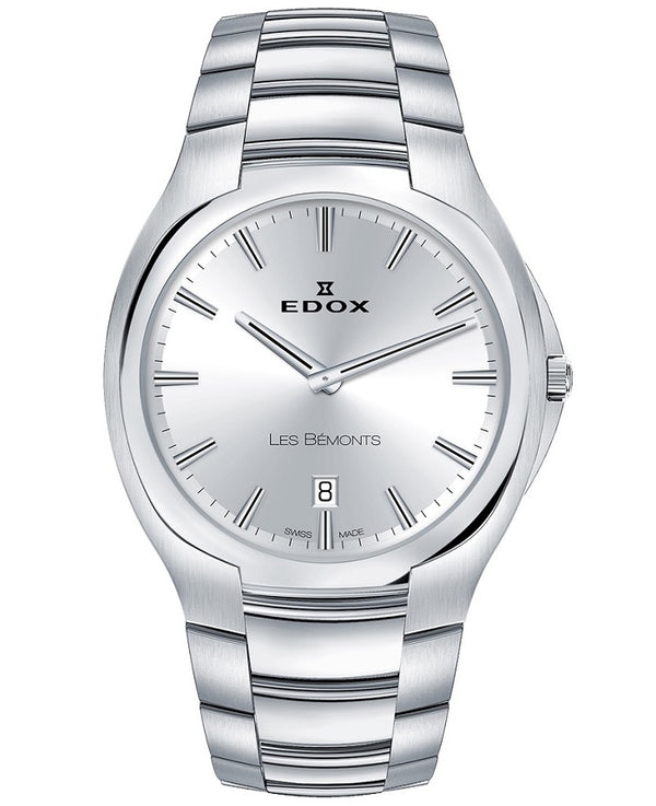 Ρολόι EDOX Les Bemonts 56003-3-AIN Quartz Ανδρικό