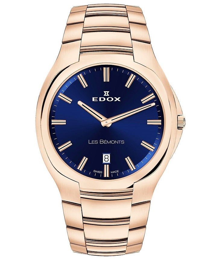 Ρολόι EDOX Les Bemonts 56003-37R-BUIR Quartz - Ανδρικό