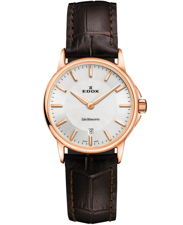 Ρολόι EDOX Les Bemonts Lady 57001-37R-AIR Quartz - Γυναικείο