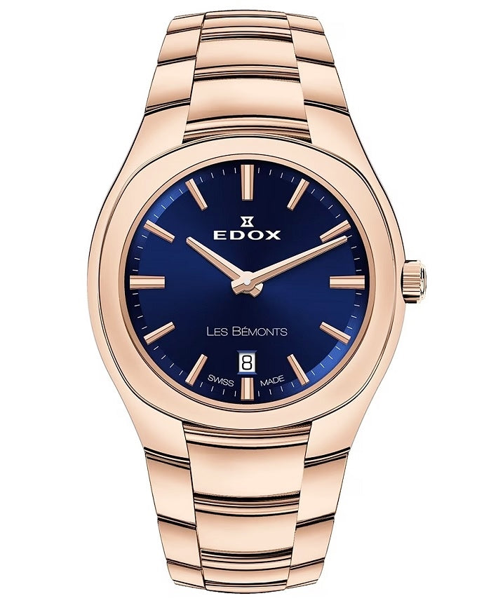 Ρολόι EDOX Les Bemonts Lady 57004-37R-BUIR Quartz - Γυναικείο