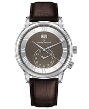 Ρολόι Claude Bernard Classic 2nd Time Zone 62007-3-GRN Quartz - Ανδρικό