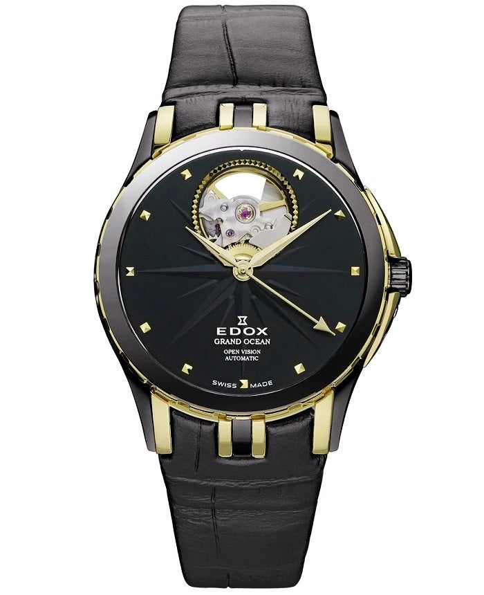 Ρολόι EDOX Grand Ocean Open Heart 85012-357JN-NID Automatic - Γυναικείο