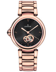 Ρολόι EDOX LaPassion Open Heart 85025-37RM-NIR Automatic - Γυναικείο