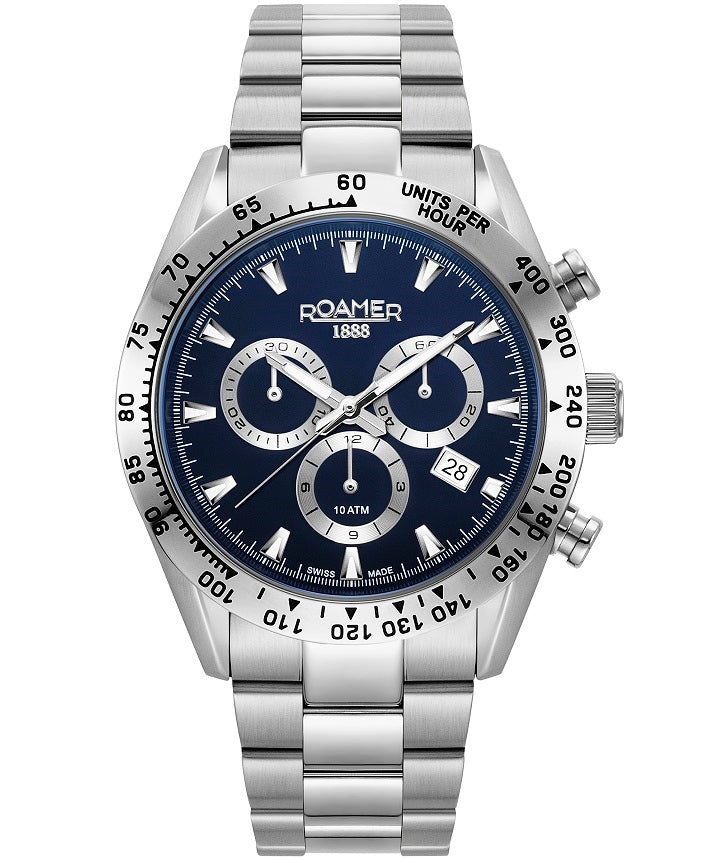 Ρολόι Roamer Monza 100 Chrono 850837-41-45-20 Quartz - Ανδρικό