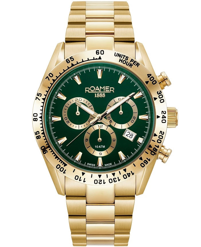 Ρολόι Roamer Monza 100 Chrono 850837-48-75-20 Quartz - Ανδρικό