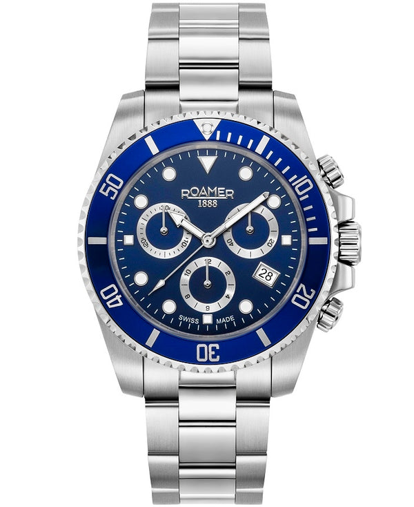Ρολόι Roamer Deep Sea 100 851837-41-45-20 Quartz - Ανδρικό
