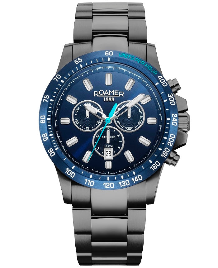 Ρολόι Roamer Rimini Chrono 861837-44-45-20 Quartz - Ανδρικό
