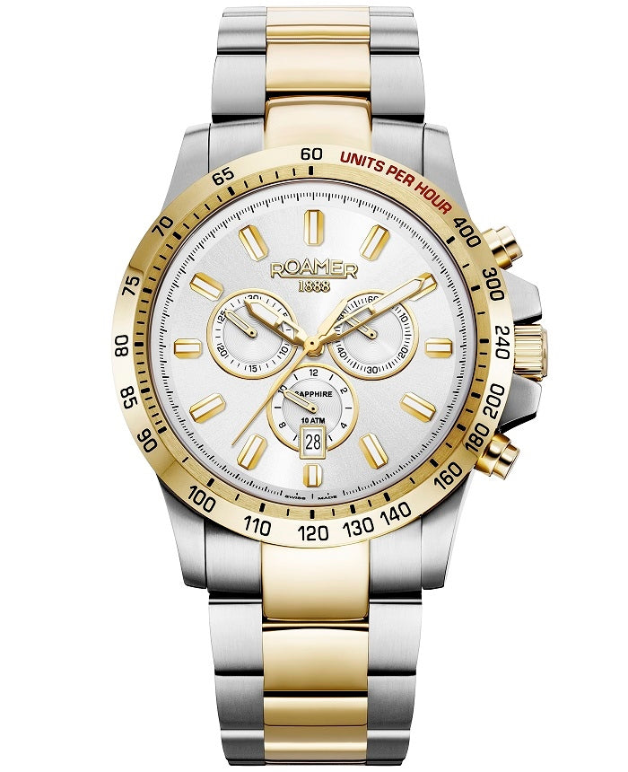 Ρολόι Roamer Rimini Chrono 861837-47-15-20 Quartz - Ανδρικό