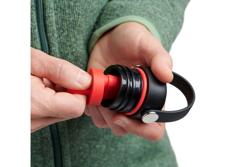 Hydro Flask Πώμα Press-In Straw για Standard Mouth – Μαύρο (SFS001)