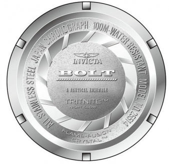 Ρολόι Invicta Bolt 25514 Quartz 52mm - Ανδρικό