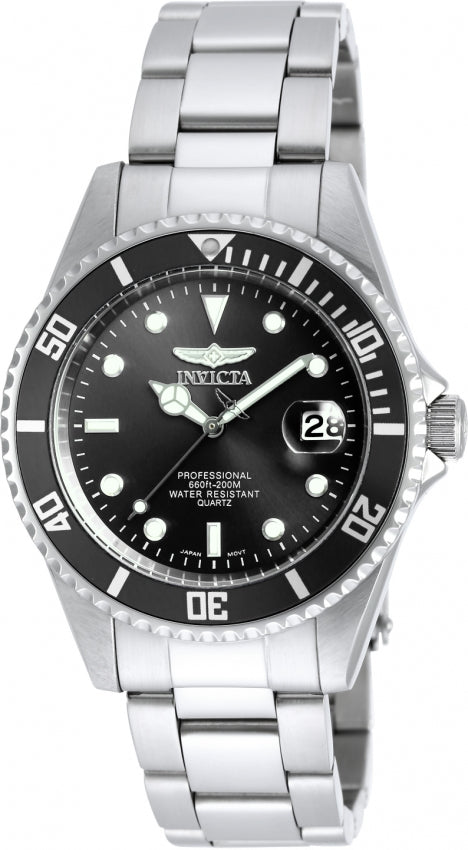 Ρολόι Invicta Pro Diver Black Dial Stainless Steel 8932OB Quartz - Ανδρικό