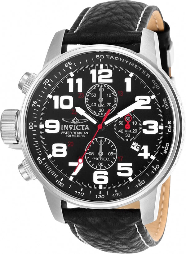 Ρολόι Invicta Lefty Terra Military Chronograph Black Dial 2770 - Ανδρικό