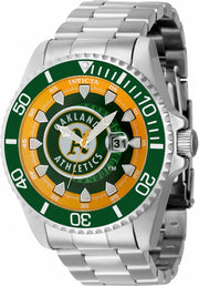 Ρολόι Invicta MLB Oakland Athletics 43473 Quartz 47mm - Ανδρικό