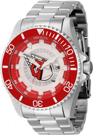 Ρολόι Invicta MLB Cleveland Guardians 43461 Quartz 47mm - Ανδρικό