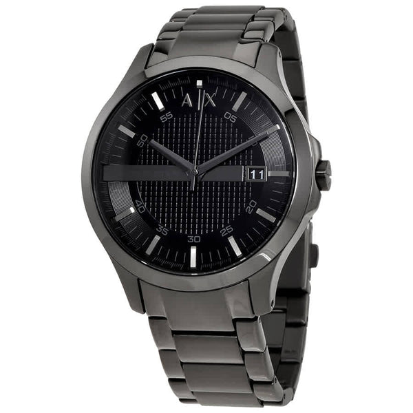 Ρολόι Armani Exchange Hampton Black Dial Gift Set AX7101 Quartz - Ανδρικό