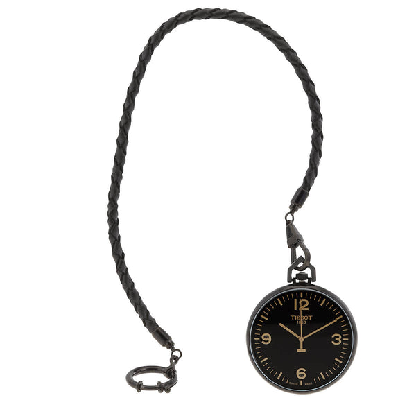 Ρολόι Tissot Lepine Black Dial Pocket T863.409.99.057.01 Quartz - Unisex
