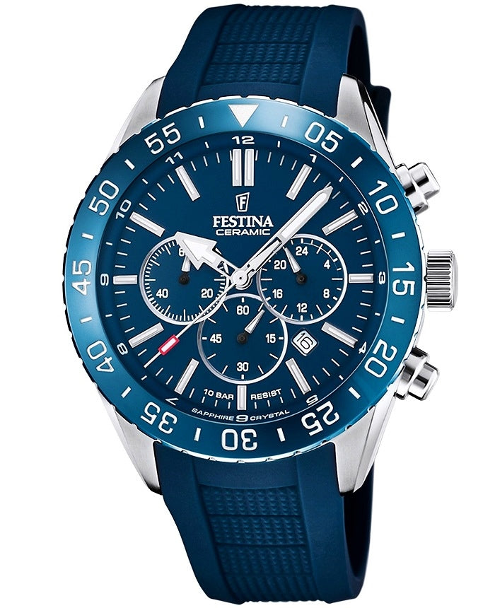 Ρολόι Festina Ceramic Chrono F20515/1 Quartz - Ανδρικό