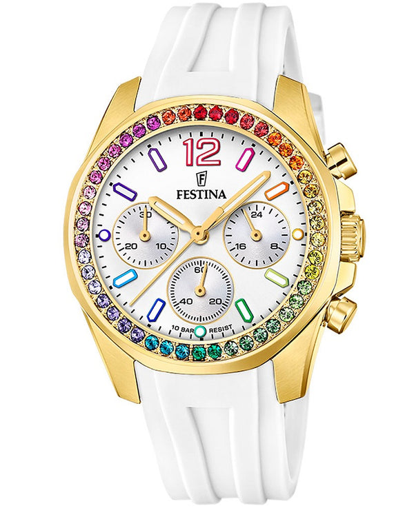 Ρολόι Festina Trend Boyfriend Chrono F20650/2 Quartz - Γυναικείο