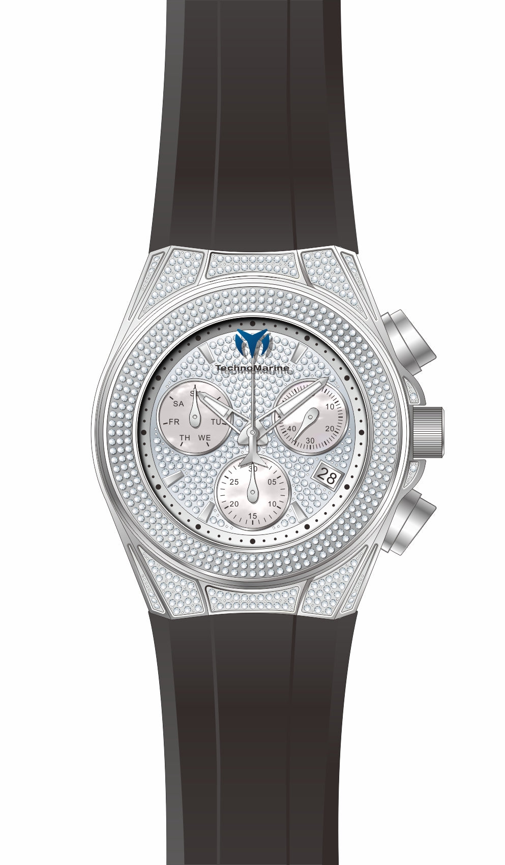 Ρολόι TechnoMarine Cruise TM-118107 Quartz 45mm - Γυναικείο