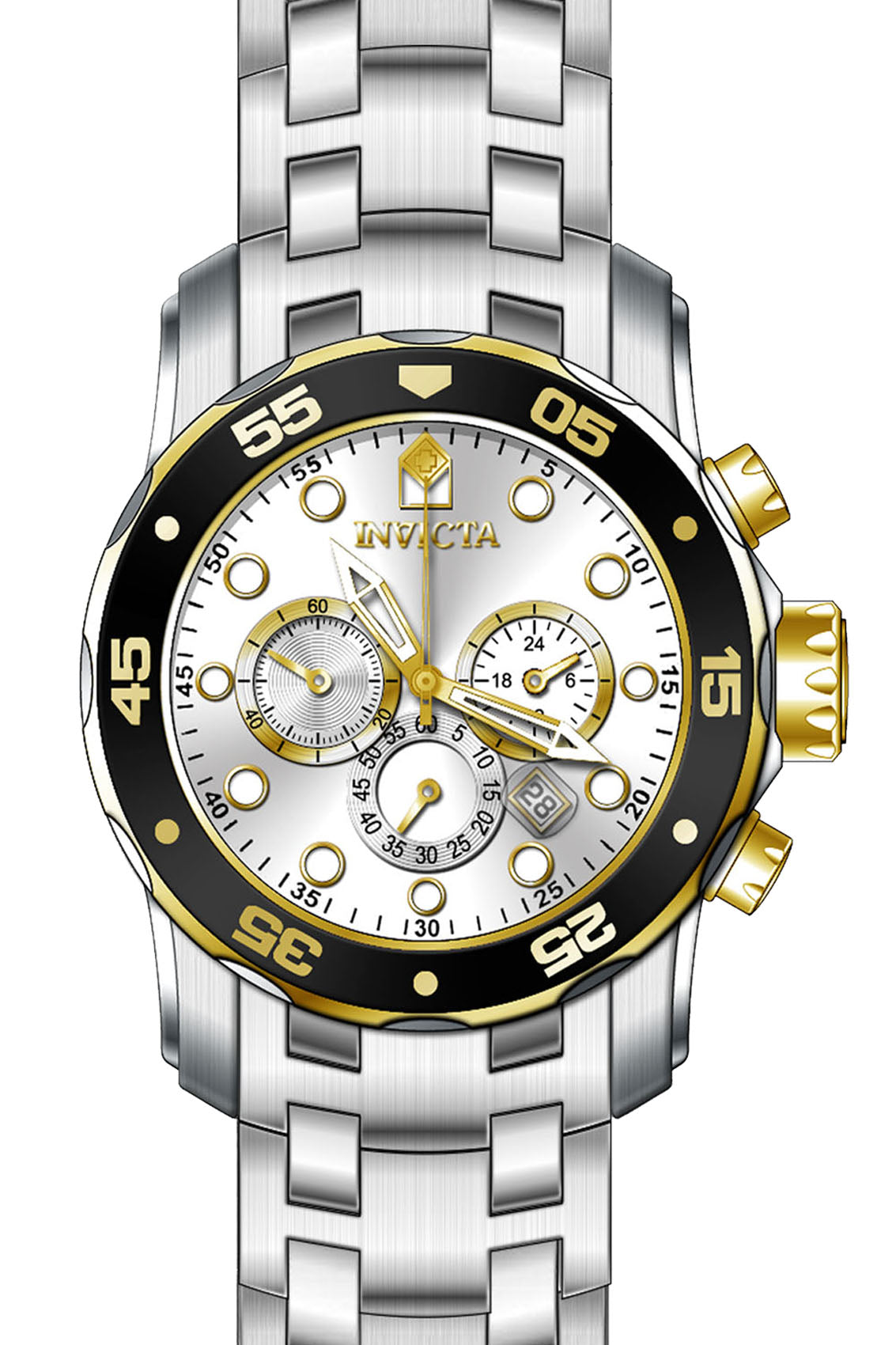 Ρολόι Invicta Pro Diver SCUBA 80040 Quartz 48mm - Ανδρικό