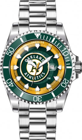 Ρολόι Invicta MLB Oakland Athletics 43473 Quartz 47mm - Ανδρικό