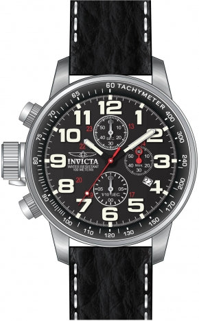 Ρολόι Invicta Lefty Terra Military Chronograph Black Dial 2770 - Ανδρικό για αριστερόχειρες
