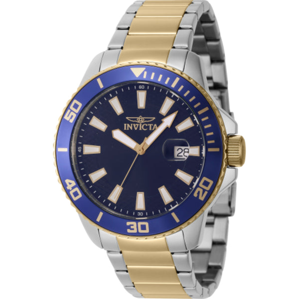 Ρολόι Invicta Pro Diver Date Blue Dial 46071 Quartz - Ανδρικό