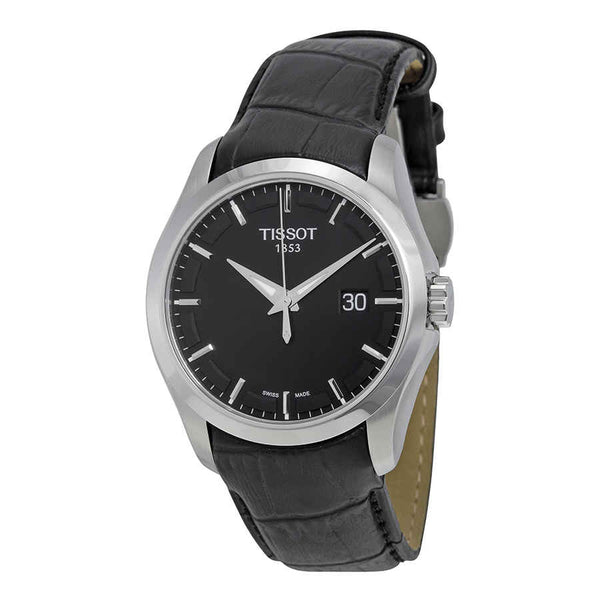 Ρολόι Tissot Couturier Black Dial T0354101605100 Quartz - Ανδρικό