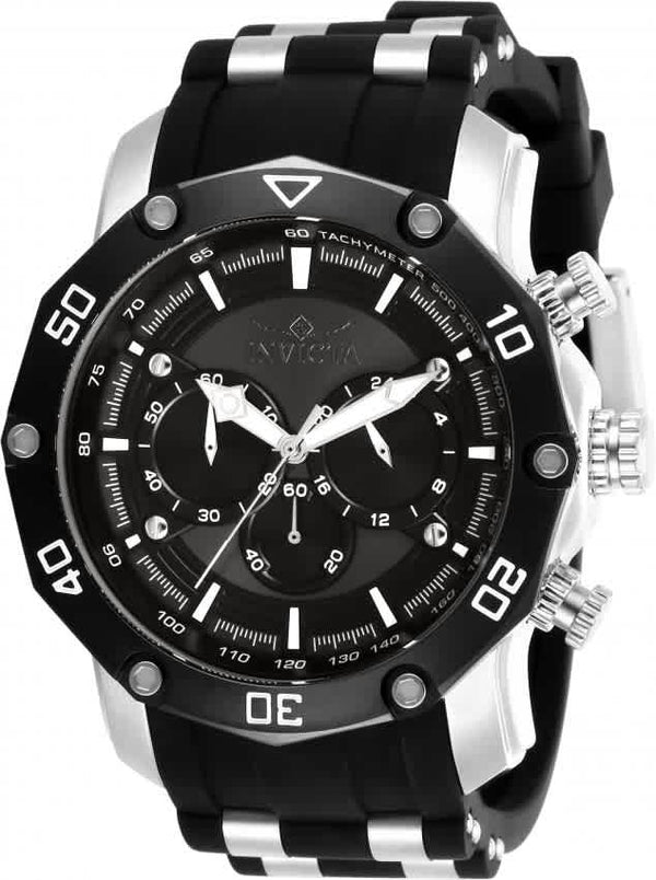 Ρολόι Invicta Pro Diver Chronograph Black Dial 28753 Quartz - Ανδρικό