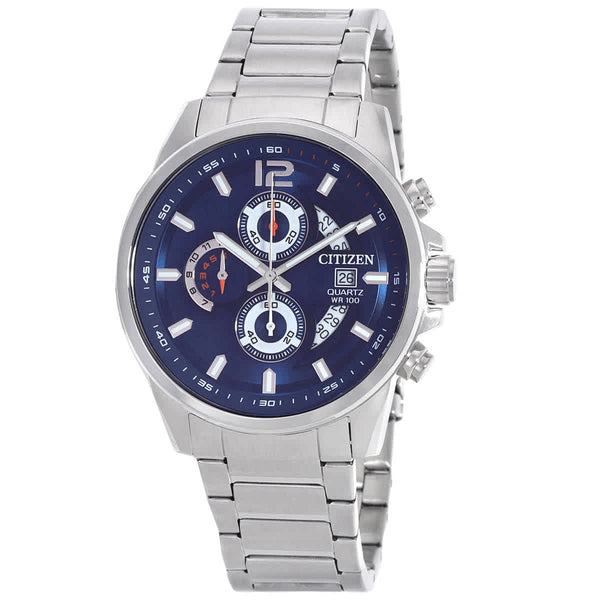 Citizen Chronograph Quartz Blue Dial Watch AN3690-56L