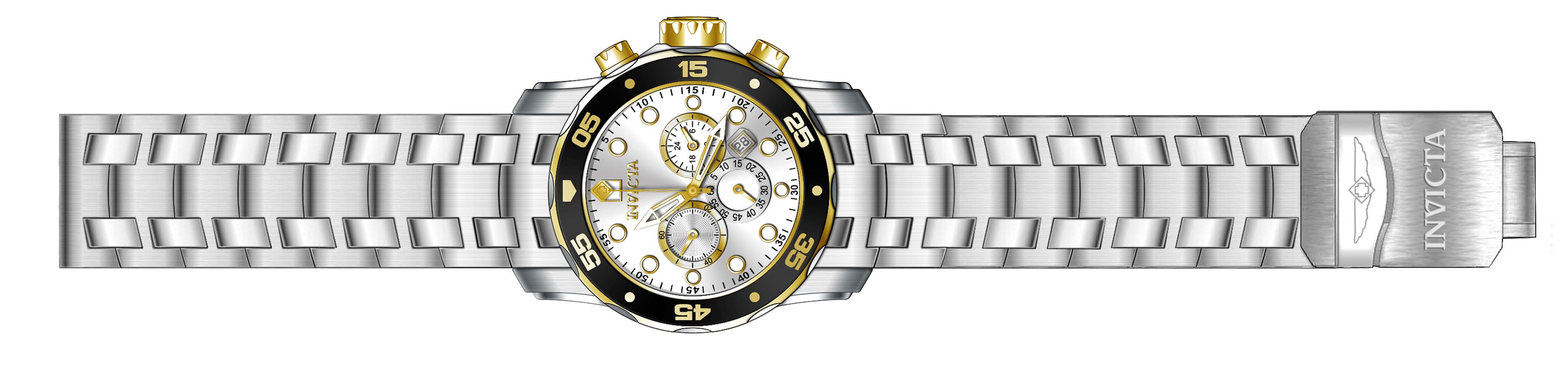 Ρολόι Invicta Pro Diver SCUBA 80040 Quartz 48mm - Ανδρικό