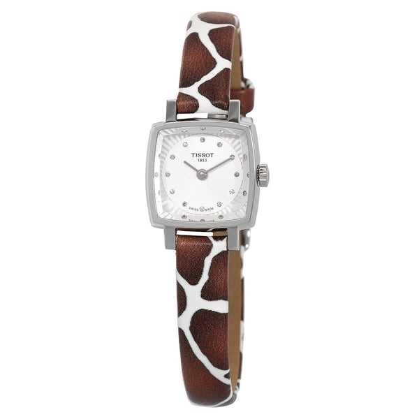 Ρολόι Tissot Lovely Giraffe Diamond Silver Dial T058.109.17.036.00 Quartz - Γυναικείο