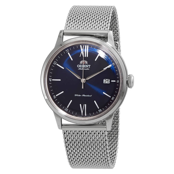 Ρολόι Orient Blue Dial Stainless Steel Mesh RA-AC0019L10B Automatic - Ανδρικό