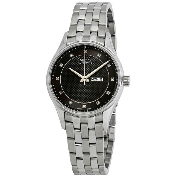 Ρολόι Mido Belluna Diamond Black Dial M001.230.11.066.91 Automatic - Γυναικείο